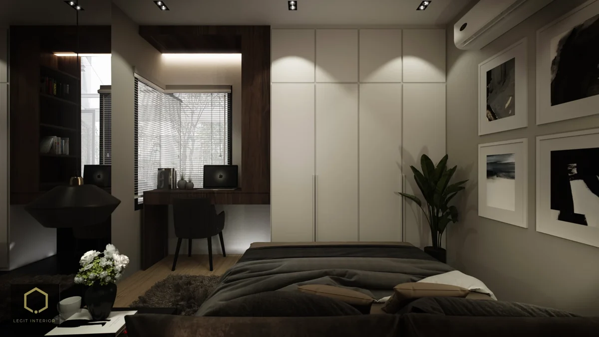 Luxury modern Malaysian living room designed by Legit Interior